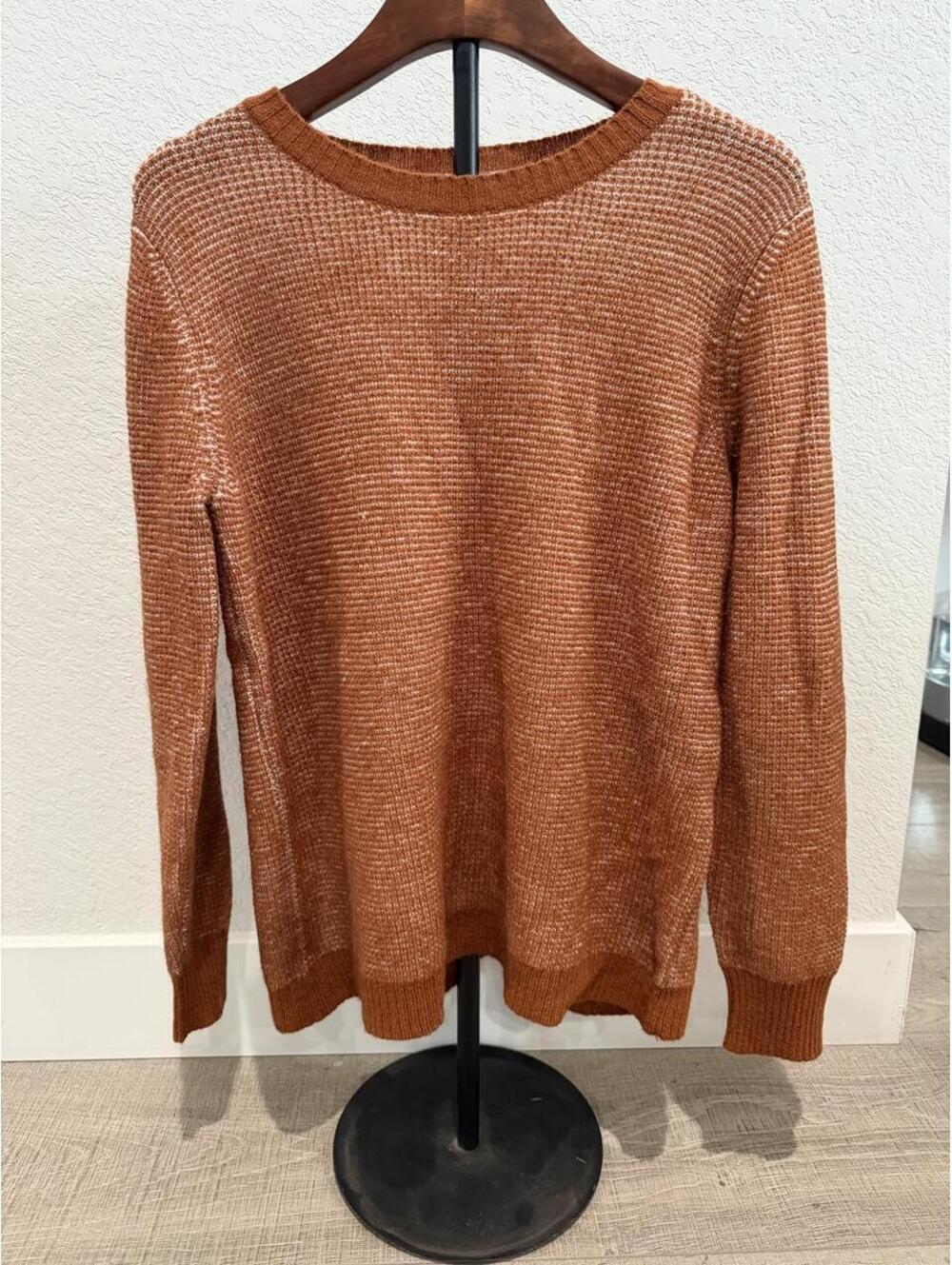 Staccato Women's Orange and Brown Jumper